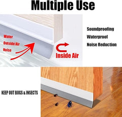 5 Meter Door Seal Tape – Strong Adhesive Weatherproof Strip for Doors & Windows | Soundproof, Dustproof, Anti-Draft & Easy Installation