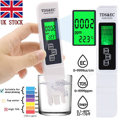 TDS Meter Digital LCD Pen Tester | Water Quality Monitor Purity Measure Tool | Useful In Emergency