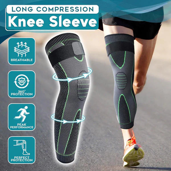 Knee Compression Support Sleeve Elastic Knee Brace For Pain Relief Sports Protection And Joint Stability