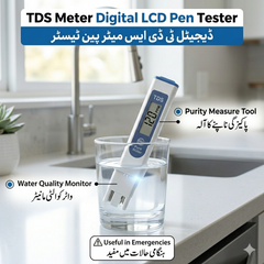 TDS Meter Digital LCD Pen Tester | Water Quality Monitor Purity Measure Tool | Useful In Emergency